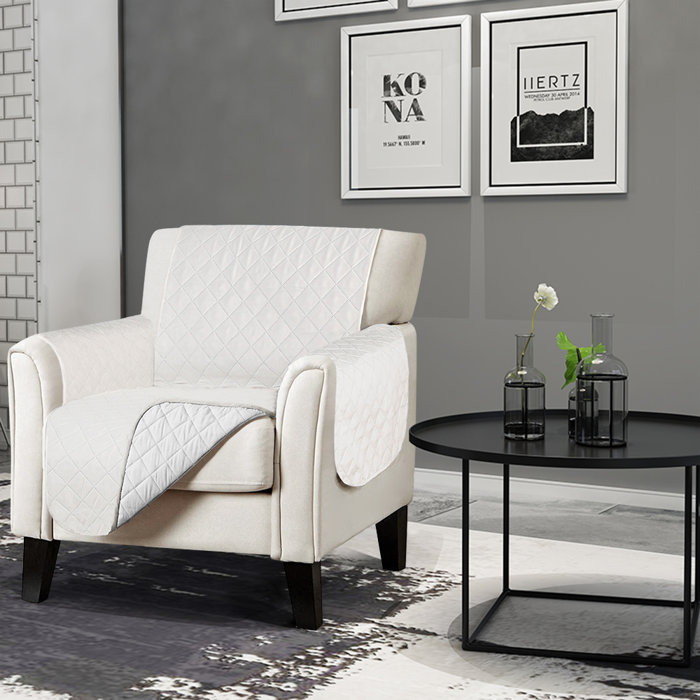 Wade Logan® Box Cushion Armchair Slipcover & Reviews Wayfair